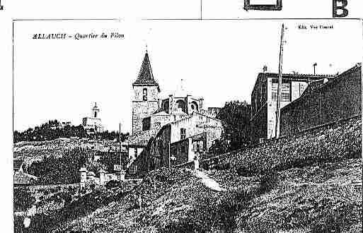 Ville de ALLAUCH Carte postale ancienne