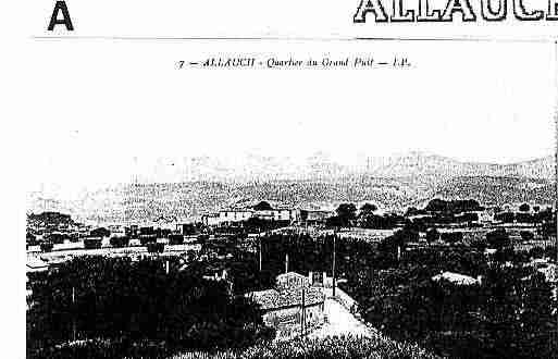 Ville de ALLAUCH Carte postale ancienne