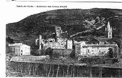 Ville de ALZAU Carte postale ancienne