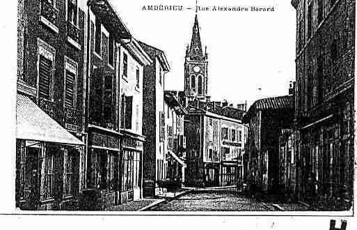 Ville de AMBERIEUENBUGEY Carte postale ancienne