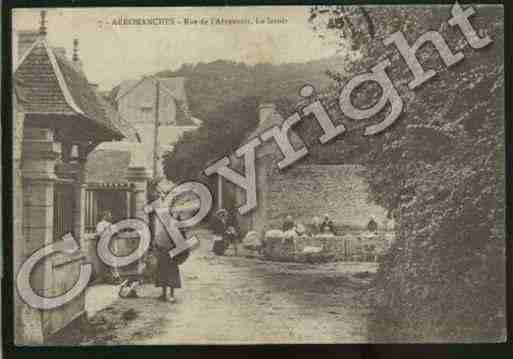 Ville de ARROMANCHESLESBAINS Carte postale ancienne