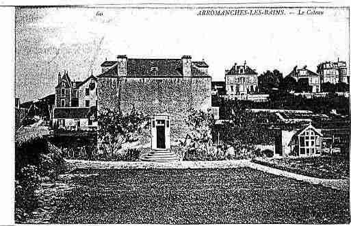 Ville de ARROMANCHESLESBAINS Carte postale ancienne