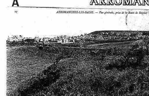 Ville de ARROMANCHESLESBAINS Carte postale ancienne