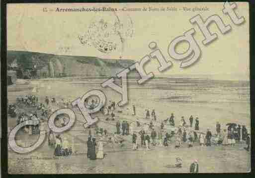 Ville de ARROMANCHESLESBAINS Carte postale ancienne