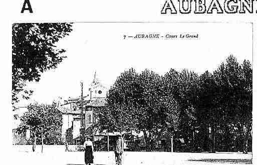 Ville de AUBAGNE Carte postale ancienne