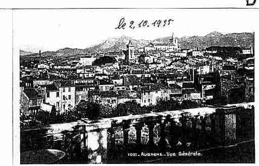 Ville de AUBAGNE Carte postale ancienne