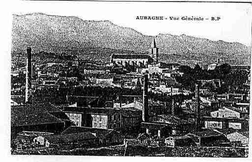 Ville de AUBAGNE Carte postale ancienne