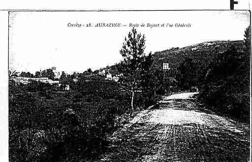 Ville de AUBAZINE Carte postale ancienne