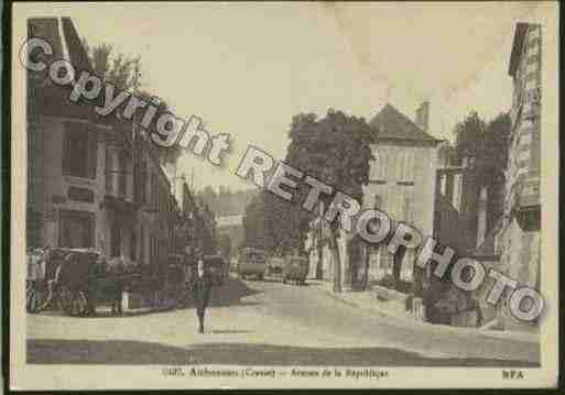 Ville de AUBUSSON Carte postale ancienne