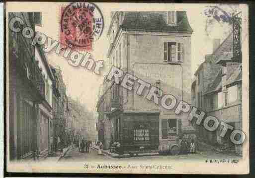 Ville de AUBUSSON Carte postale ancienne