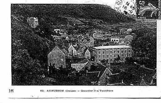 Ville de AUBUSSON Carte postale ancienne