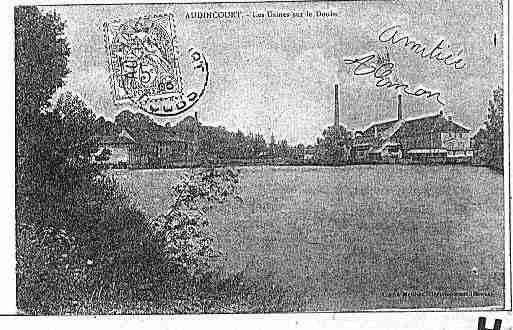 Ville de AUDINCOURT Carte postale ancienne