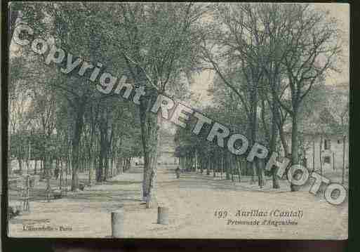 Ville de AURILLAC Carte postale ancienne