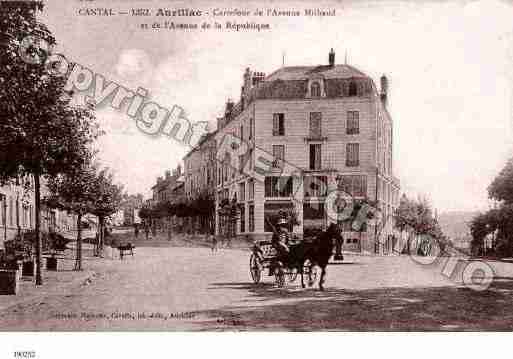 Ville de AURILLAC Carte postale ancienne