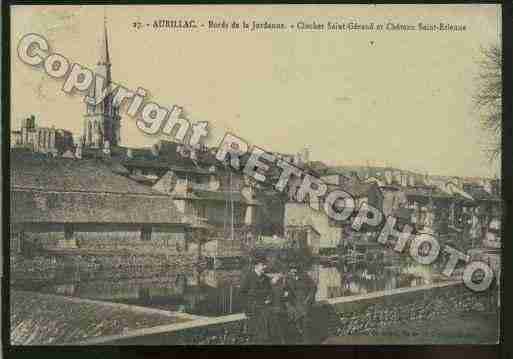 Ville de AURILLAC Carte postale ancienne