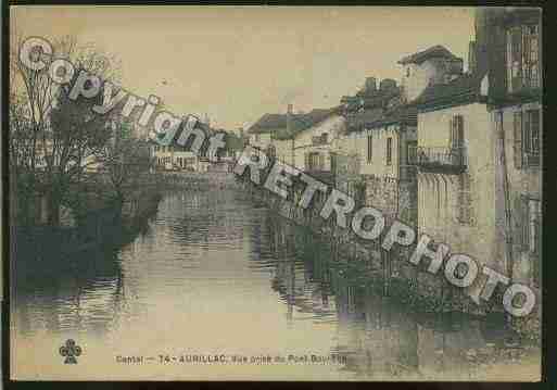 Ville de AURILLAC Carte postale ancienne