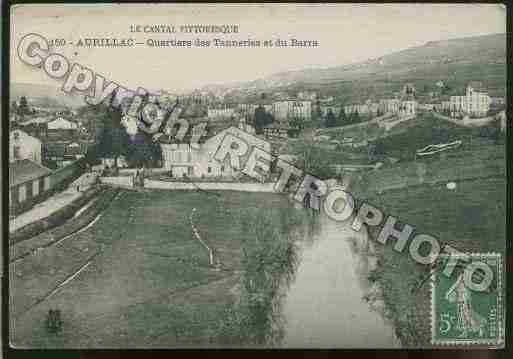 Ville de AURILLAC Carte postale ancienne