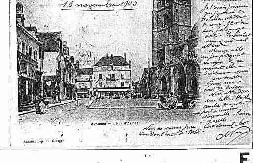 Ville de AUXONNE Carte postale ancienne