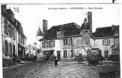 Ville de AUZANCES Carte postale ancienne