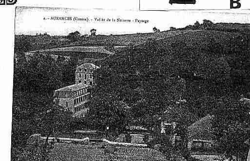 Ville de AUZANCES Carte postale ancienne