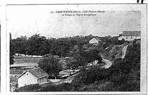 Ville de AVORD Carte postale ancienne