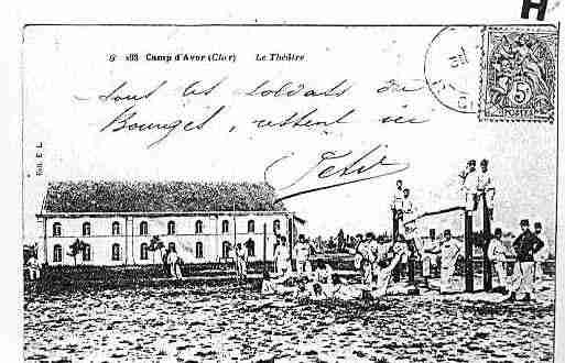 Ville de AVORD Carte postale ancienne