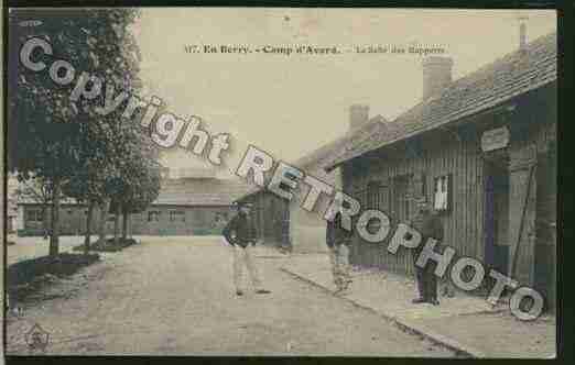 Ville de AVORD Carte postale ancienne