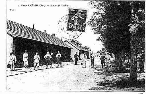 Ville de AVORD Carte postale ancienne