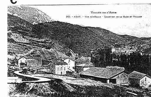 Ville de AXAT Carte postale ancienne