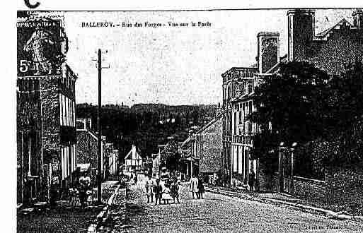 Ville de BALLEROY Carte postale ancienne