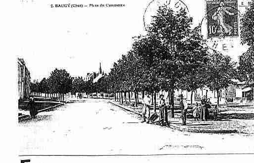 Ville de BAUGY Carte postale ancienne