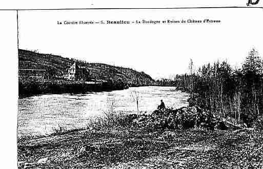 Ville de BEAULIEUSURDORDOGNE Carte postale ancienne