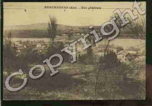 Ville de BEAUREGARD Carte postale ancienne