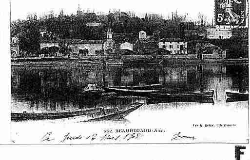 Ville de BEAUREGARD Carte postale ancienne