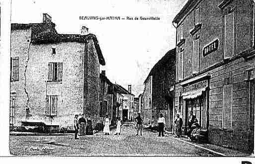 Ville de BEAUVAISSURMATHA Carte postale ancienne