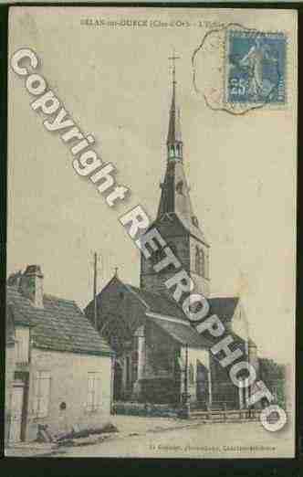 Ville de BELANSUROURCE Carte postale ancienne