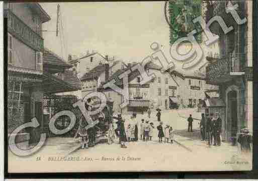 Ville de BELLEGARDESURVALSERINE Carte postale ancienne