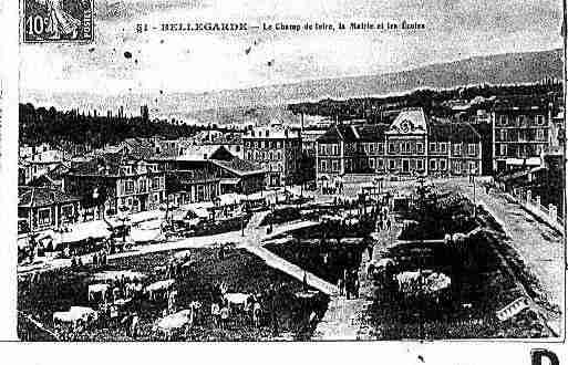 Ville de BELLEGARDESURVALSERINE Carte postale ancienne