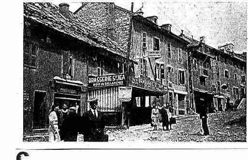 Ville de BELLEGARDESURVALSERINE Carte postale ancienne