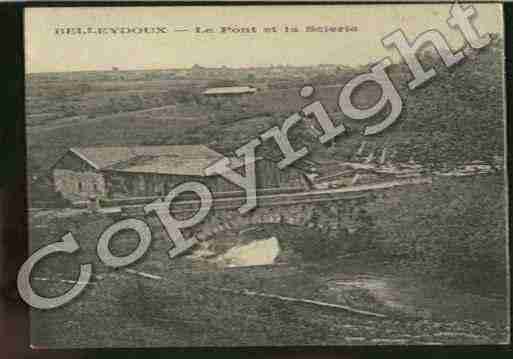 Ville de BELLEYDOUX Carte postale ancienne