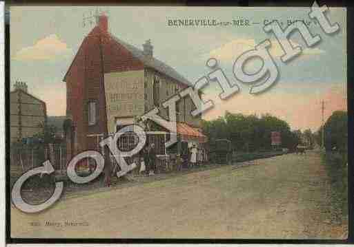 Ville de BENERVILLESURMER Carte postale ancienne