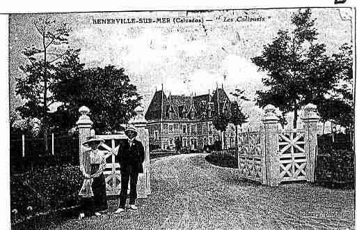 Ville de BENERVILLESURMER Carte postale ancienne