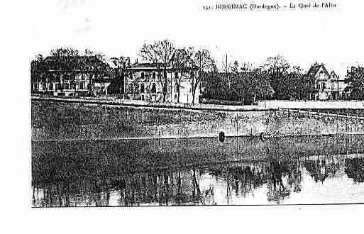 Ville de BERGERAC Carte postale ancienne