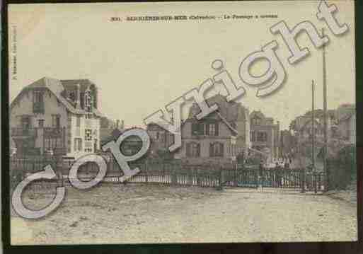 Ville de BERNIERESSURMER Carte postale ancienne