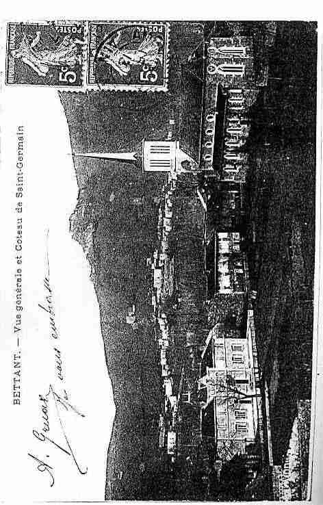 Ville de BETTANT Carte postale ancienne