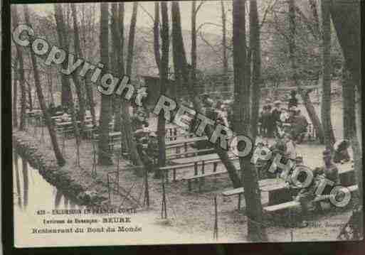 Ville de BEURE Carte postale ancienne