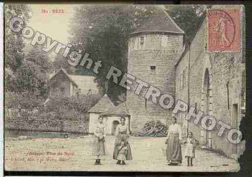 Ville de BEZE Carte postale ancienne