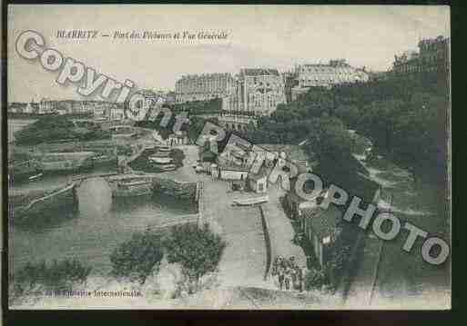 Ville de BIARRITZ Carte postale ancienne