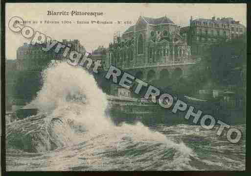 Ville de BIARRITZ Carte postale ancienne