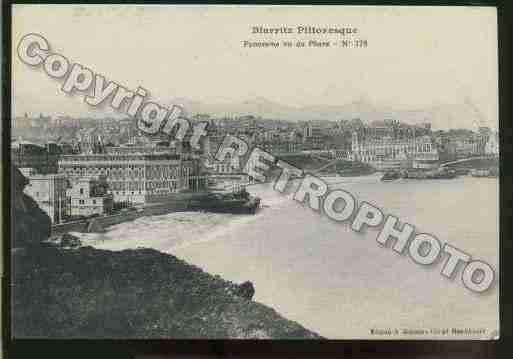 Ville de BIARRITZ Carte postale ancienne